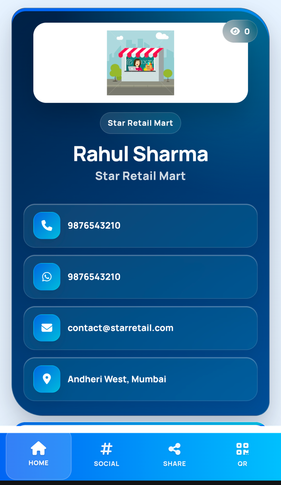 Template 4 visual preview