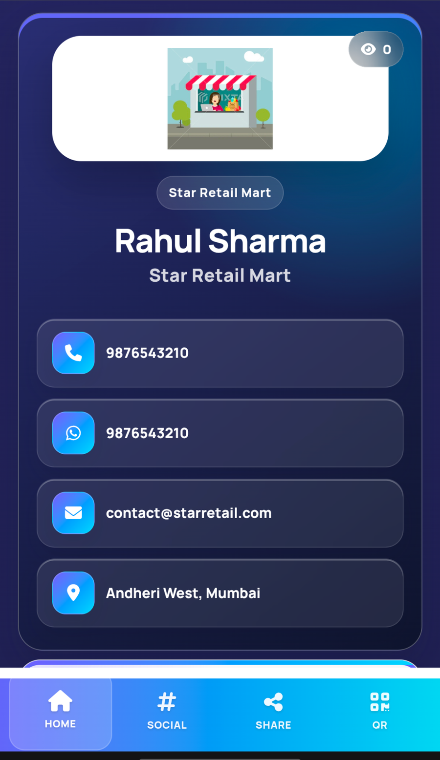 Template 6 visual preview