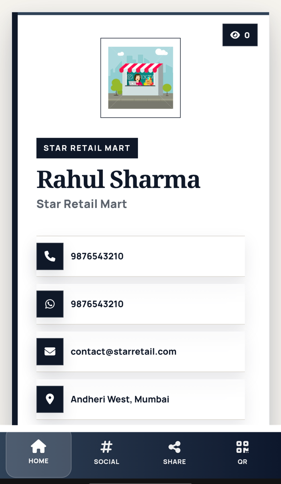 Template 8 visual preview